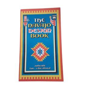 The Navajo Design Book By Donna Greenlee Educational Homeschool Coloring Vintage